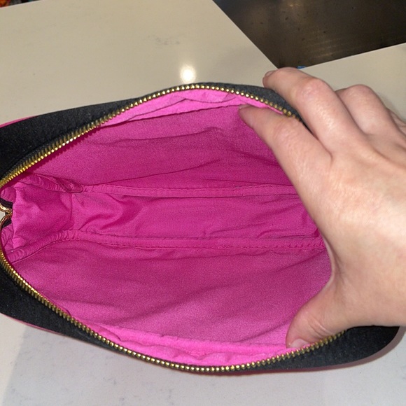 🎀Prada Vanity Case Candy Pink/Gold new - Picture 15 of 17